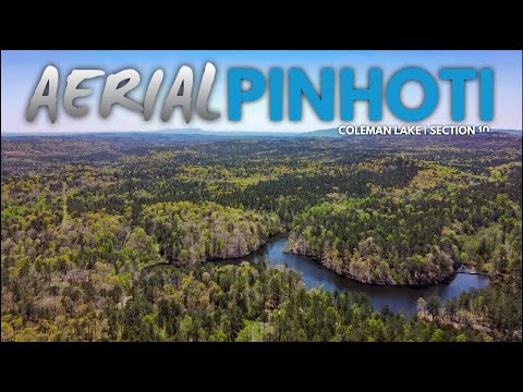 AERIAL PINHOTI 4K | Coleman Lake - Section 10 #pinhotitrail